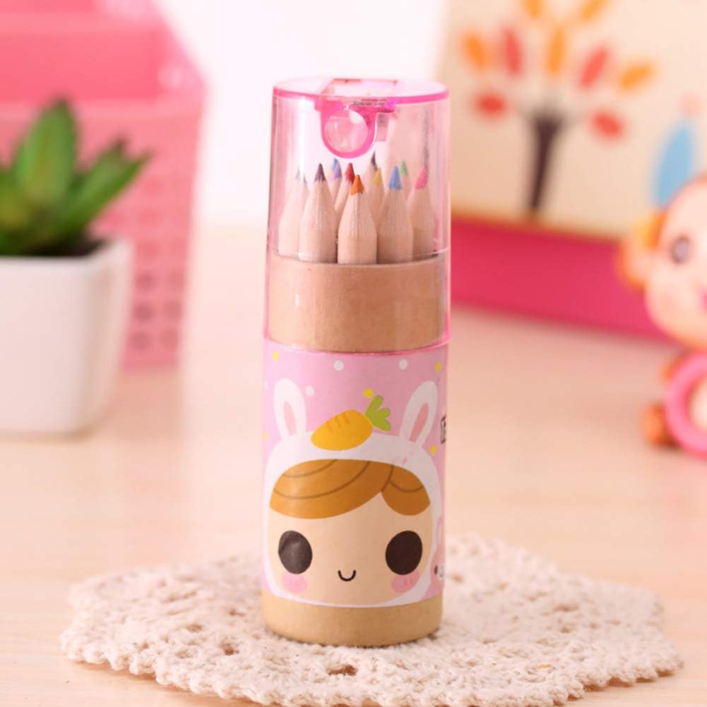 7957 12 Colouring Pencils Kids Set, Pencils Sharpener, Mini Drawing Colored Pencils with Sharpener, Kawaii Manual Pencil Cutter, Coloring Pencil Accessory School Supplies for Kid Artists Writing Sketching 7957 12 Colouring Pencils Kids Set, Pencils Sharpener, Mini Drawing Colored Pencils with Sharpener, Kawaii Manual Pencil Cutter, Coloring Pencil Accessory School Supplies for Kid Artists Writing Sketching